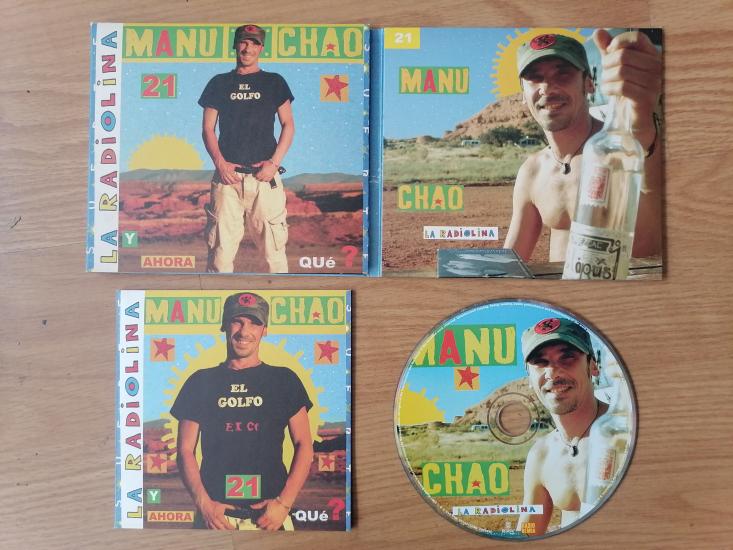 MANU CHAO - La Radiolina - 2007 İngiltere Basım CD Albüm