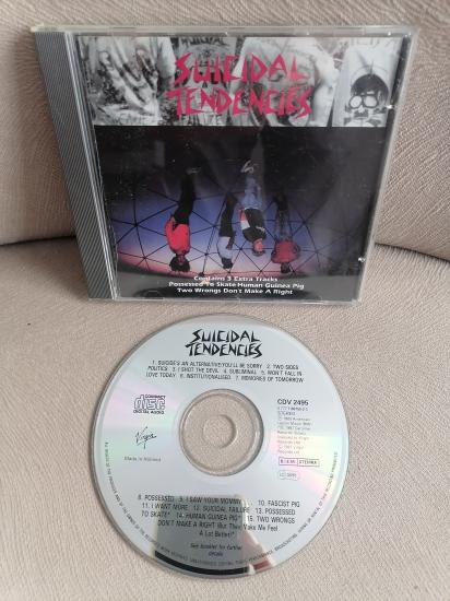 SUICIDAL TENDENCIES - Suicidal Tendencies  - 1987 Hollanda Basım  CD Albüm