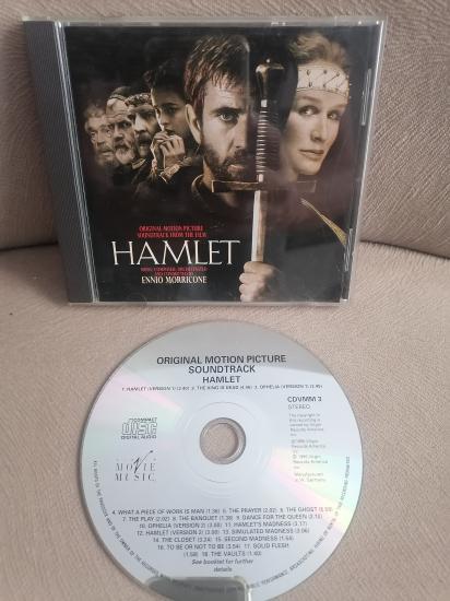 HAMLET - Ennio Morricone - 1990 EU / Avrupa Basım  Soundtrack CD Albüm
