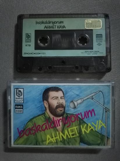 AHMET KAYA - Başkaldırıyorum - 1988 Türkiye Basım Kaset Albüm