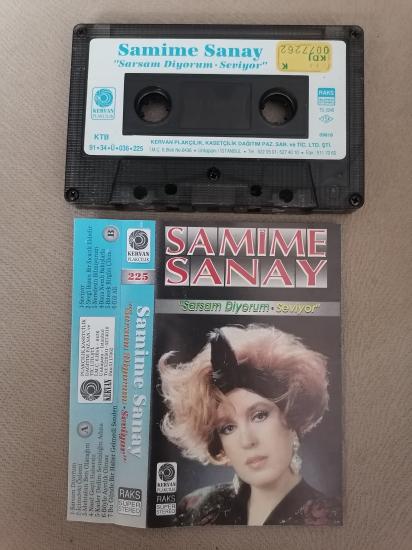 SAMİME SANAY - Sarsam Diyorum :Seviyor - 1991 Türkiye Basım 2. El Kaset