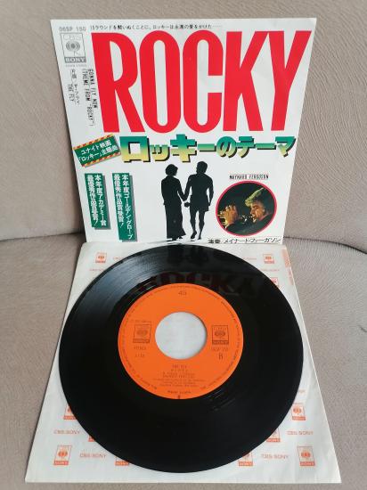 ROCKY - GONNA FLY NOW - ORIGINAL SOUNDTRACK - 1977   JAPONYA  BASIM 45 LİK PLAK