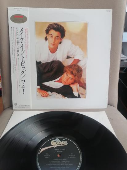 WHAM! -  Make It Big - 1984 Japonya Basım - 33 lük LP Plak Albüm - Obi’li