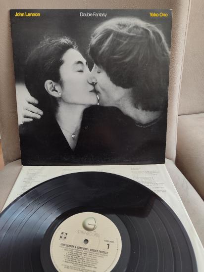 JOHN LENNON / YOKO ONO -  Double Fantasy - 1980 USA Basım - 33 lük LP Plak Albüm