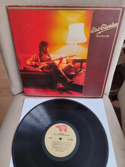 ERIC CLAPTON - Backless - 1978 USA Basım Albüm 33 lük LP Plak