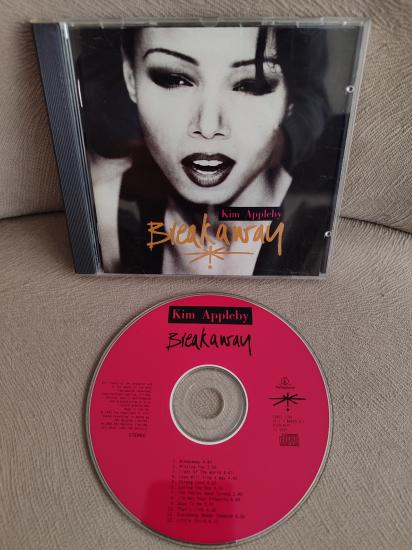 KIM APPLEBY - Breakaway  - 1993 İngiltere Basım  CD Albüm