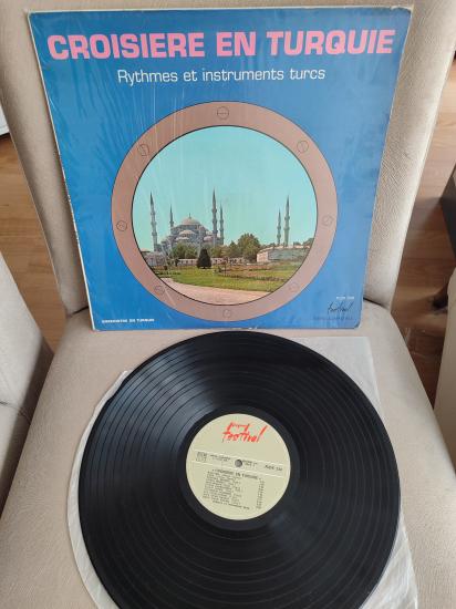 CROISIERE EN TURQUIE Vol. 1 Rythmes Et Instruments Turcs - 1970 Fransa Basım Plak Albüm