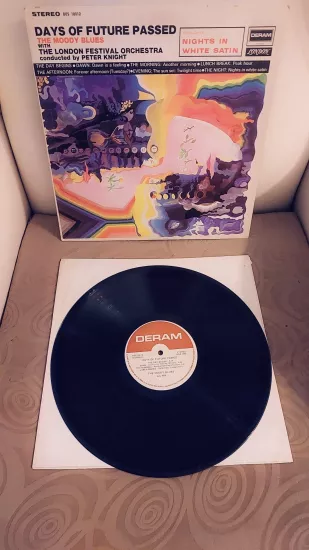 The Moody Blues ‎– Days Of Future Passed - USA Dönem Basım - 33 lük LP Plak Albüm