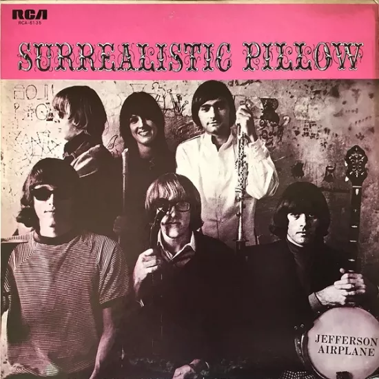 Jefferson Airplane –  Surrealistic Pillow  - 1973 Japonya  Basım LP Plak 2.EL