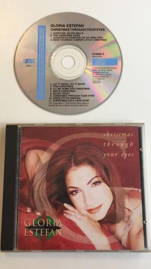 GLORIA ESTEFAN - CHRISTMAS THROUGH YOUR EYES - 1993 EU (AVRUPA BASIM) - SARI BANDROLLÜ - CD ALBÜM