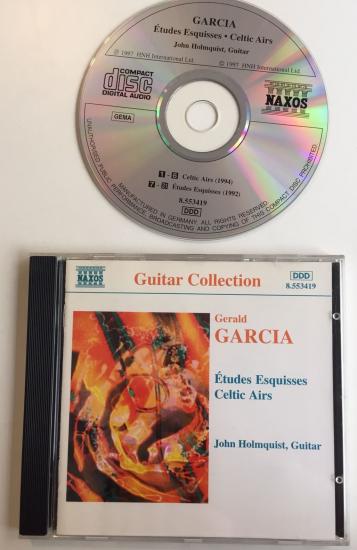 GERALD GARCIA - JOHN HOLMQUIST - ETUDES ESQUISSES / CELTIC AIRS - 1997 ALMANYA BASIM - CD ALBÜM