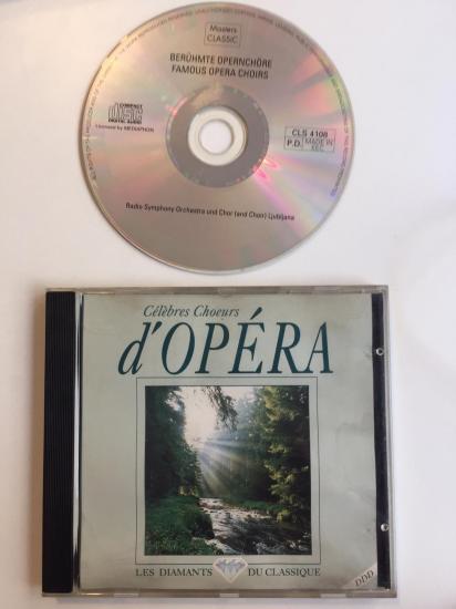 FAMOUS OPERA CHOIRS - CELEBRES CHOEURS - D’OPERA - AVRUPA BASIM - CD ALBÜM
