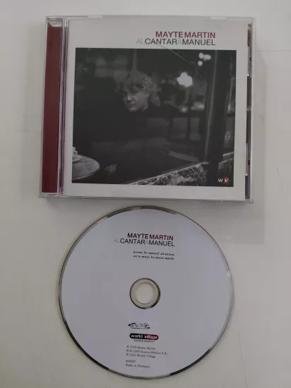 Mayte Martín  – Al Cantar A Manuel  – 2010 Fransa  Basım - CD Albüm
