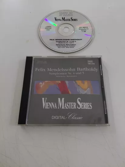 Felix Mendelssohn Bartholdy – Symphonien Nr. 4 Und 5 – 1988  Almanya  Basım - CD Albüm
