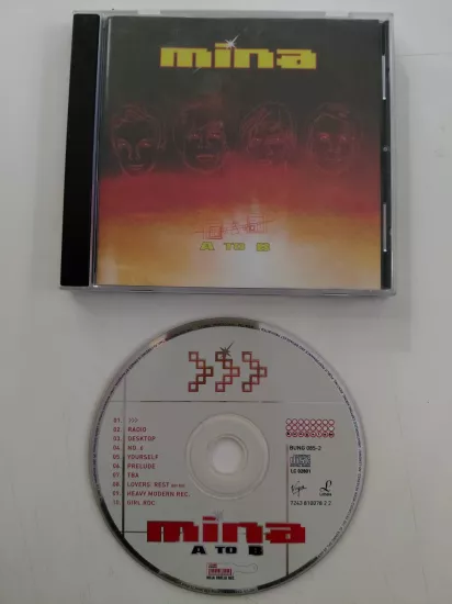 Mina  – A To B –  2001  Avrupa  Basım - CD Albüm