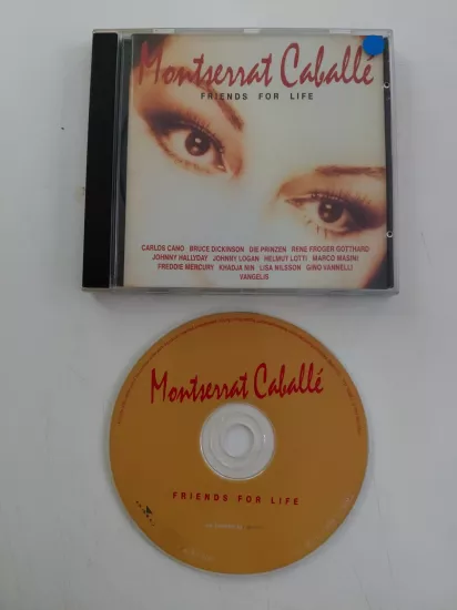 Montserrat Caballé – Friends For Life –  1997  Avrupa  Basım - CD Albüm