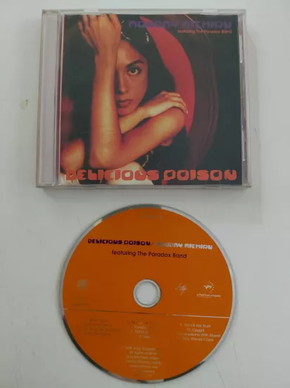 Monday Michiru Featuring The Paradox Band – Delicious Poison –  1996 Avrupa  Basım - CD Albüm