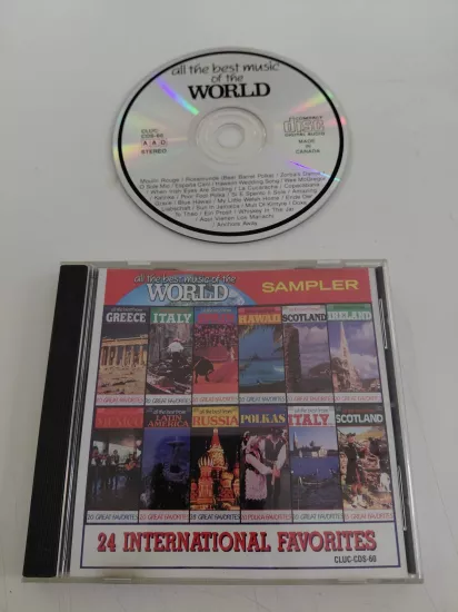 Music Of The World Sampler ( Moulin Rouge ,Poor Fool Polka.. ) – Kanada  Basım - CD Albüm