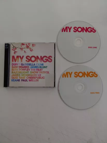 My Songs (Sam Sparro,James Blunt ...) - 2008 İngiltere Basım - 2xCD Albüm