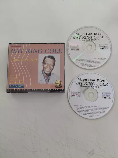 Nat King Cole  – Vaya Con Dios –  Avrupa  Basım - 2xCD Albüm