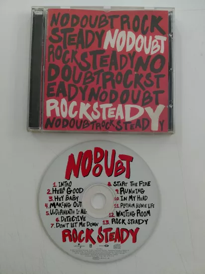 No Doubt  – Rock Steady – 2001 Türkiye Basım - CD Albüm