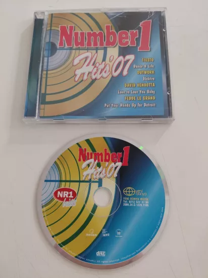 Number 1 Hits ’07   – 2007 Türkiye  Basım - CD Albüm