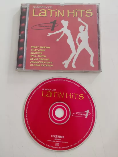 Number One Latin Hits (Ricky Martin , Shakira...)  – 1999 Türkiye  Basım - CD Albüm