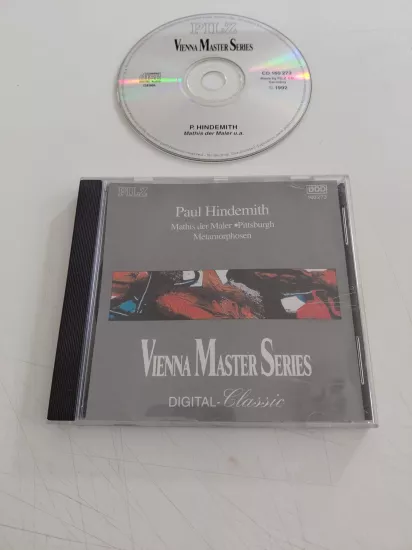 Paul Hindemith – Mathis Der Maler /Pittsburgh/ Metamorphosen – 1992 Almanya Basım - CD Albüm