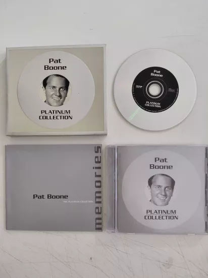 Pat Boone  – Platinum Collection – 2007 Avrupa  Basım - CD Albüm