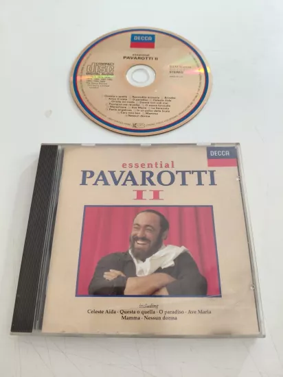 Pavarotti  – Essential Pavarotti II – 1991 Avrupa  Basım - CD Albüm