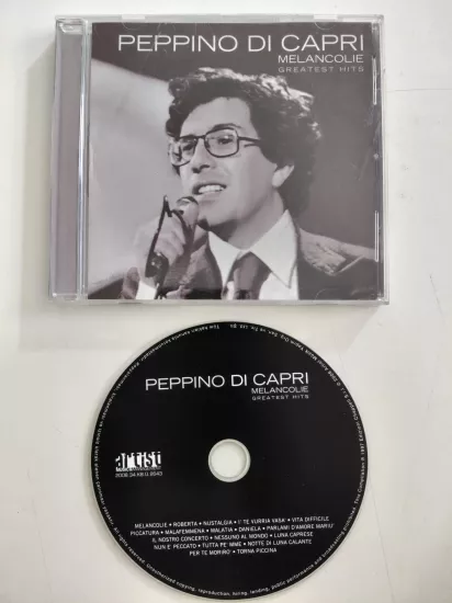 Peppino Di Capri – Melancolie Greatest Hits – 2008  Türkiye  Basım - CD Albüm