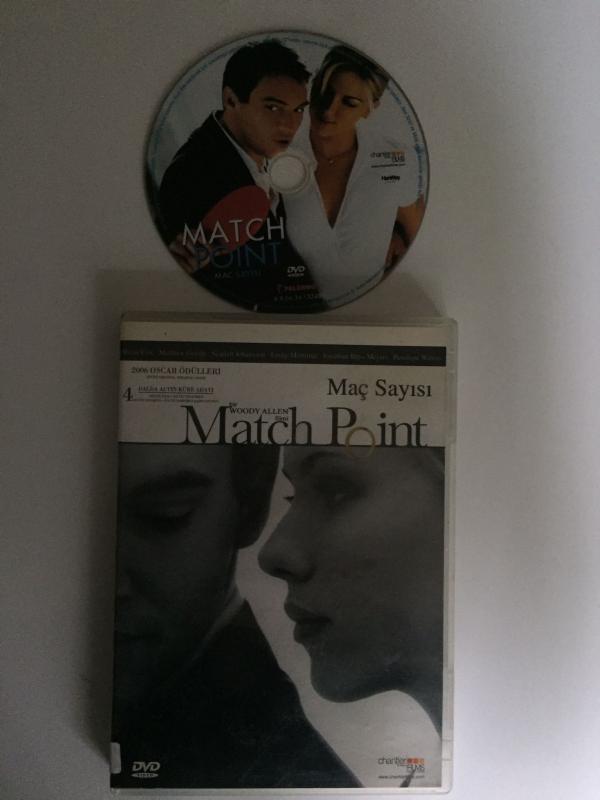MAÇ SAYISI - MATCH POINT - BİR WOODY ALLEN FİLMİ - 118 DK - TÜRKİYE BASIM - DVD FİLM-2.EL