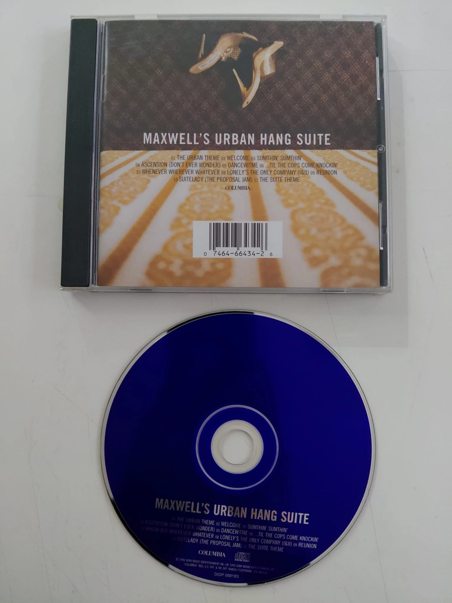 Maxwell – Maxwell’s Urban Hang Suite – 1996 USA  Basım - CD Albüm-2.el