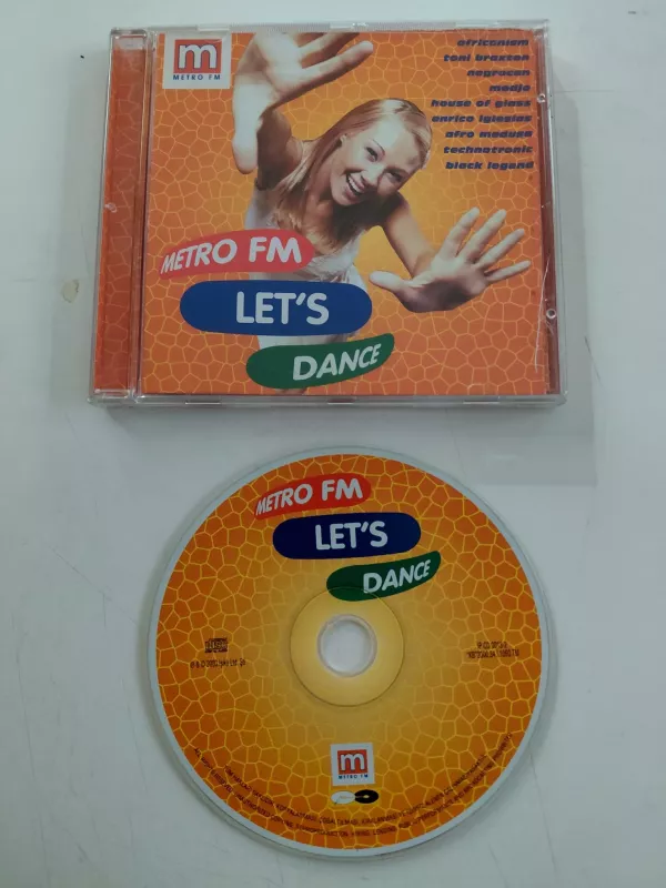 Metro FM Let’s Dance  – 2000  Türkiye  Basım - CD Albüm-2.el
