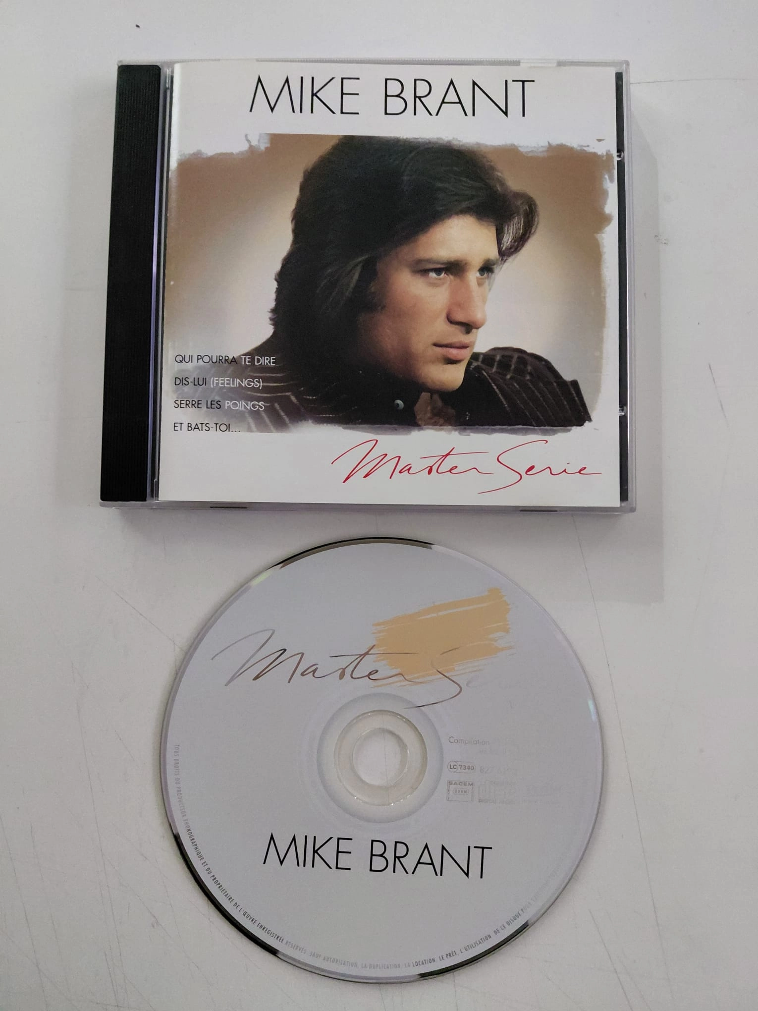 Mike Brant  – Mike Brant  –  Fransa  Basım - CD Albüm-2.el