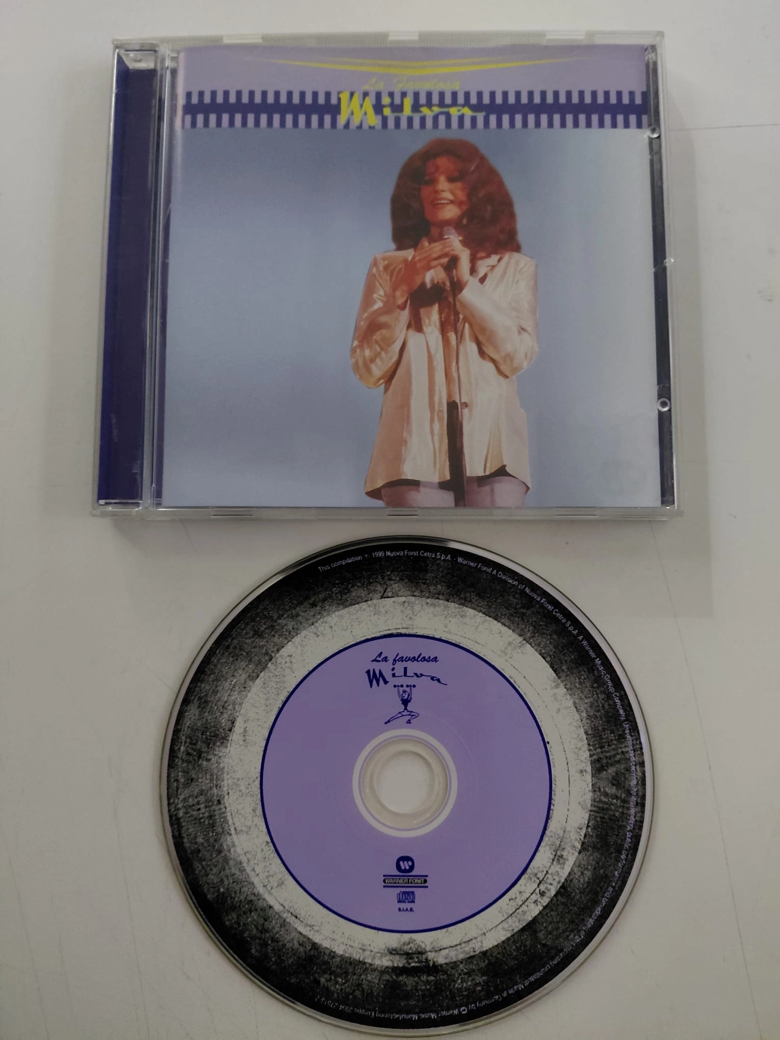 Milva  – La Favolosa Milva – 1999  İtalya  Basım - CD Albüm-2.el