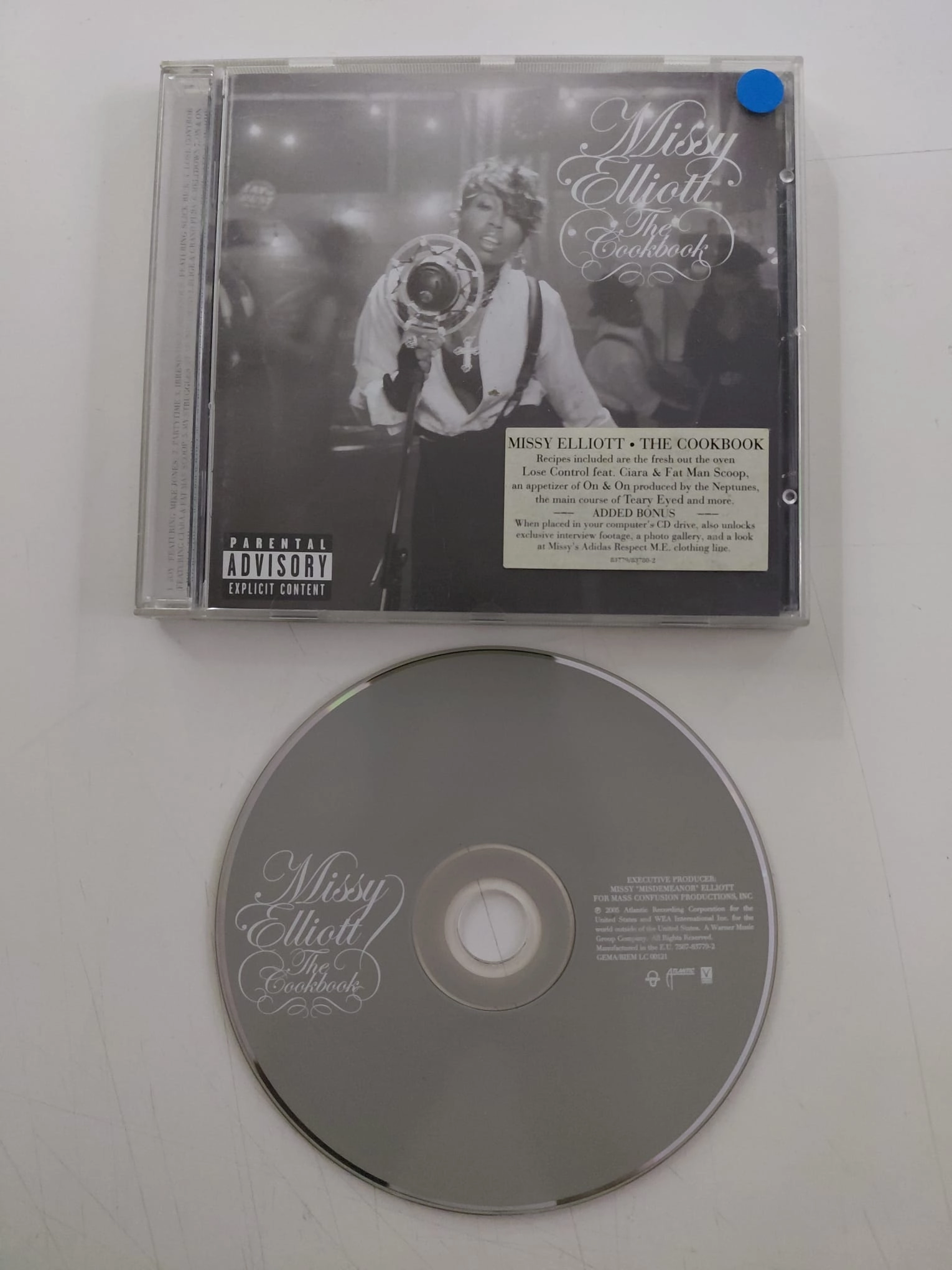 Missy Elliott  – The Cookbook  –  2005  Avrupa  Basım - CD Albüm-2.el