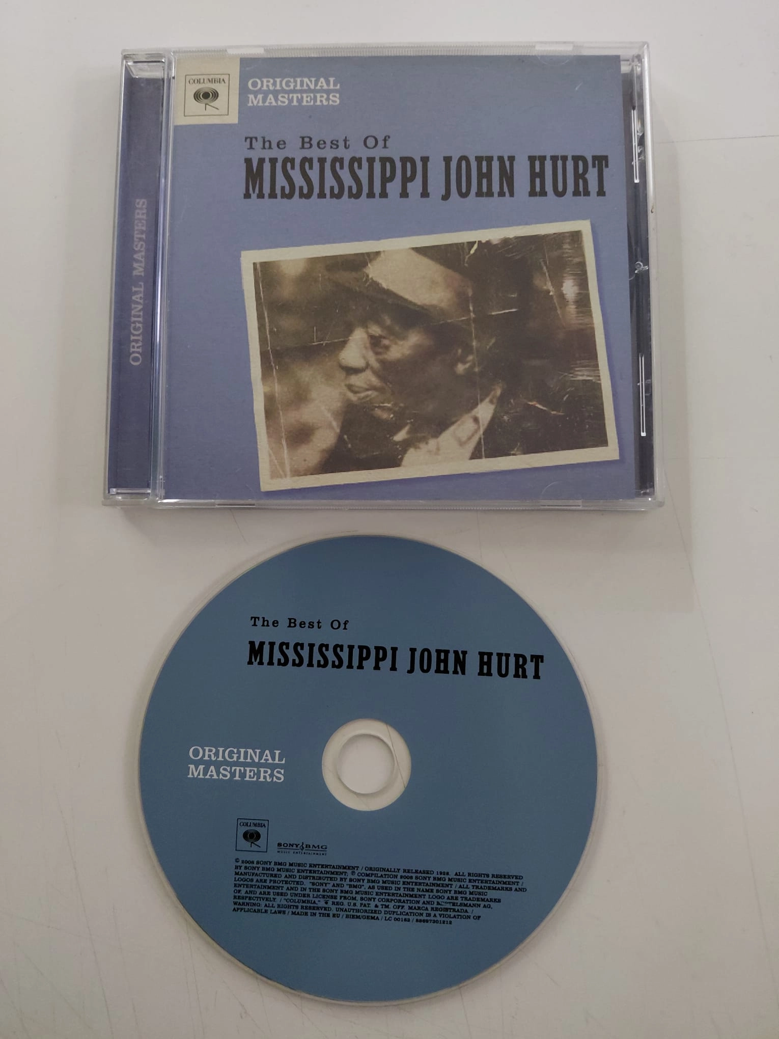 Mississippi John Hurt – The Best Of Mississippi John Hurt –  2008  Avrupa  Basım - CD Albüm-2.el