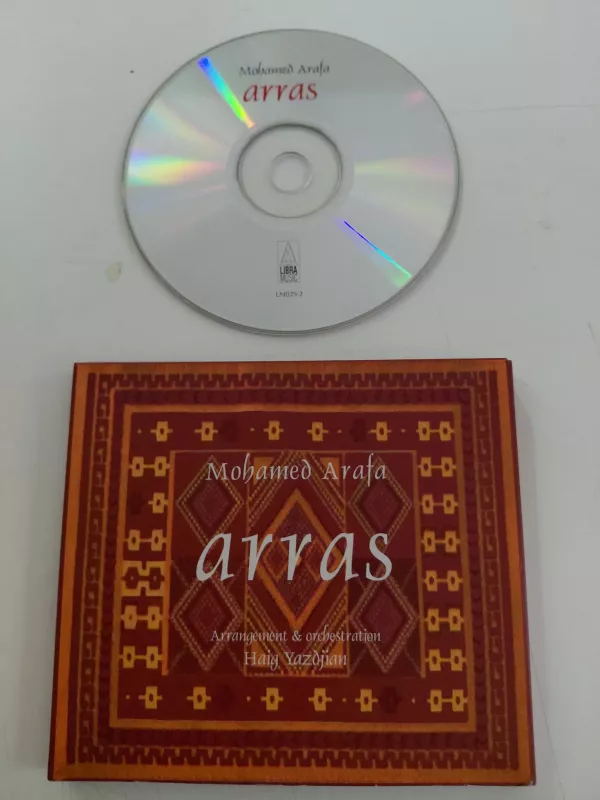 Mohamed Arafa   ‎–  Arras  –  2003 Yunanistan  Basım - CD Albüm-2.el