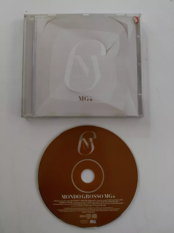 Mondo Grosso  – MG4 –  2000 Avrupa  Basım - CD Albüm-2.el