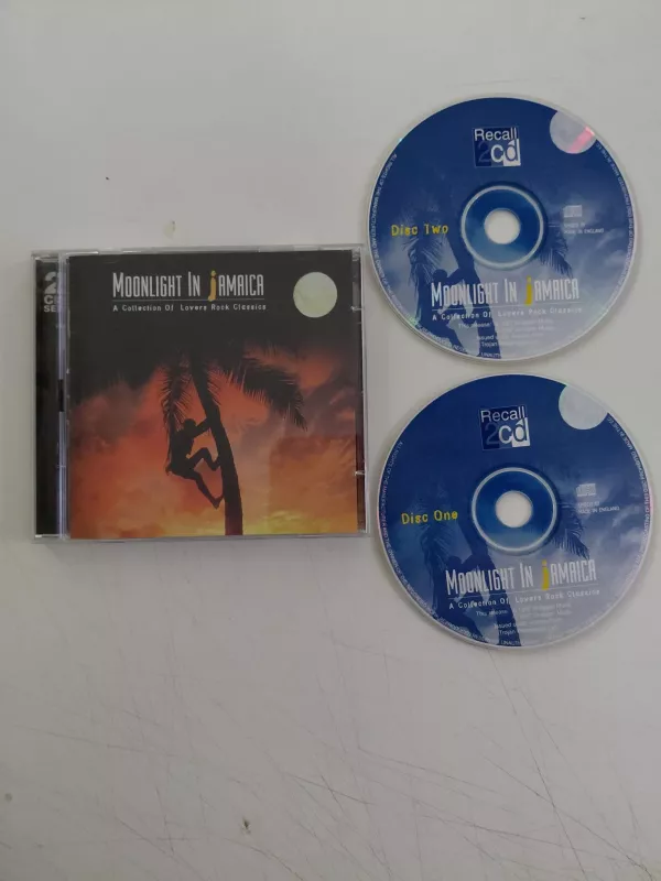 Moonlight In Jamaica (Joe White ,Ken Boothe..)  – 1997 İngiltere  Basım - 2xCD Albüm-2.el