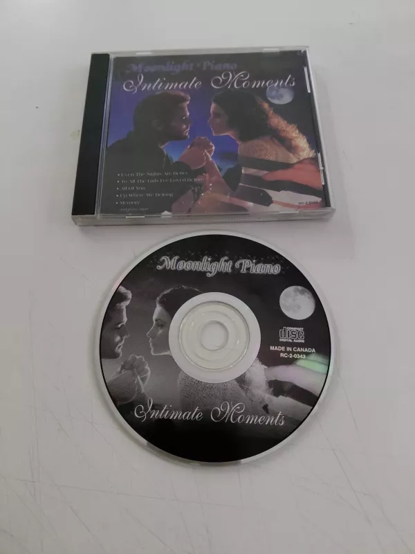 Moonlight Piano / Intimate Moments  – 1996  Kanada  Basım - CD Albüm-2.el