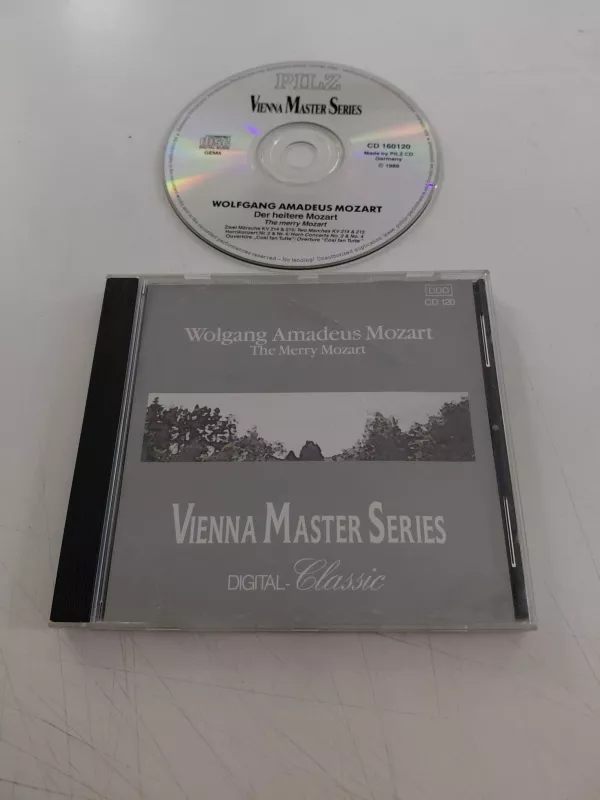 Mozart – Der Heitere Mozart = The Merry Mozart  – 1989  Almanya  Basım - CD Albüm-2.el