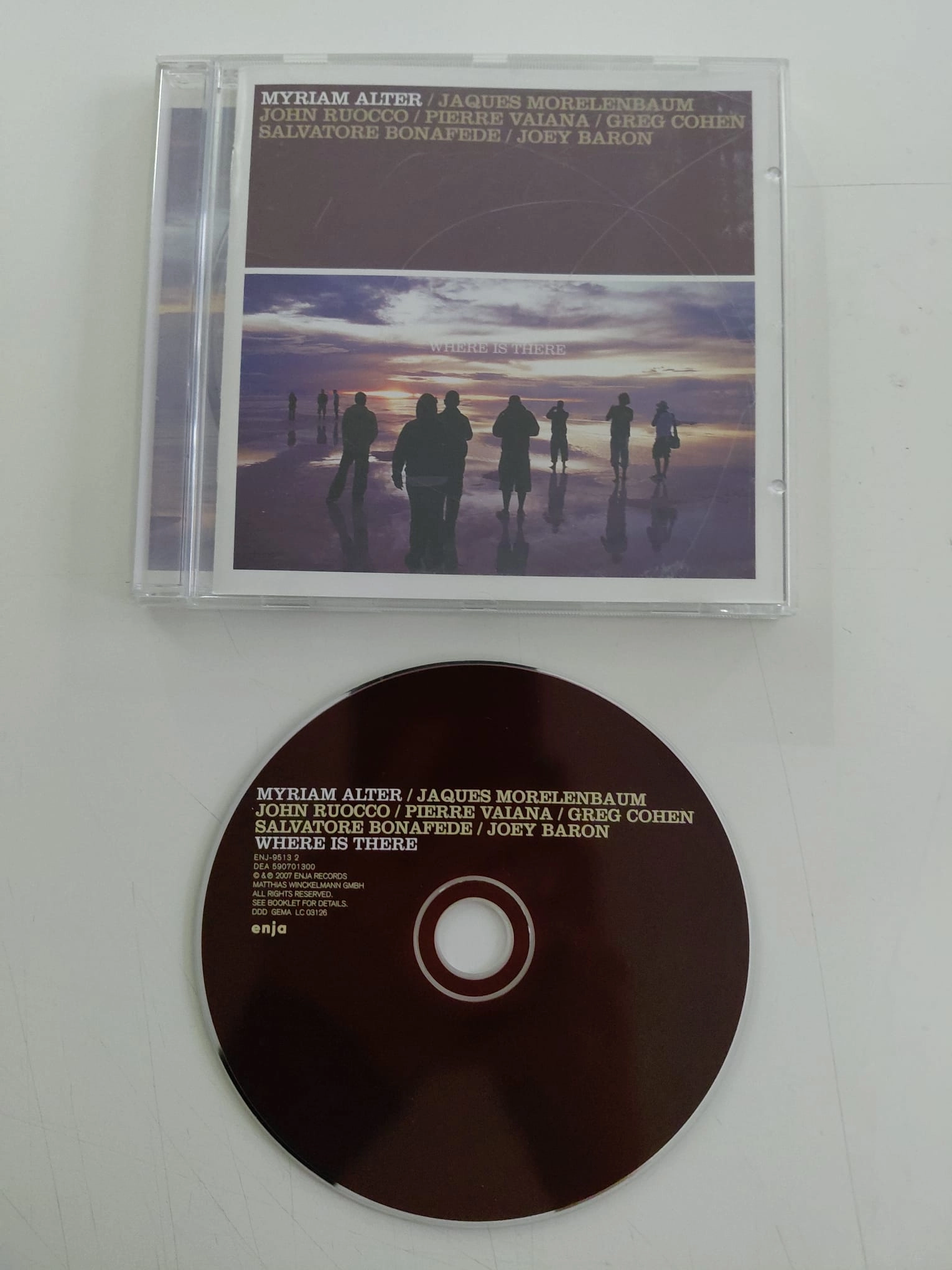 Myriam Alter  – Where Is There  – 2007  Avrupa  Basım - CD Albüm-2.el