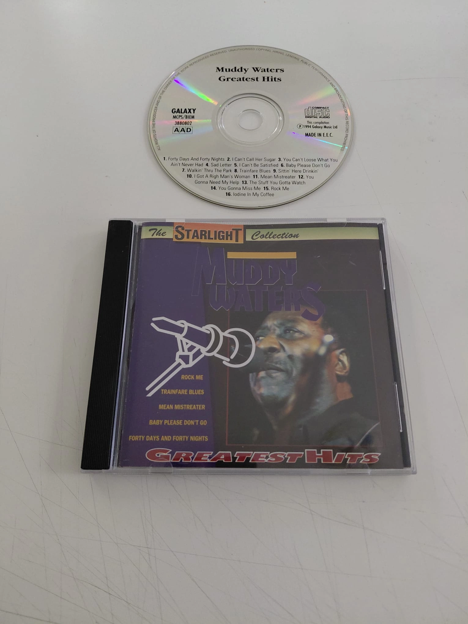 Muddy Waters  – Greatest Hits – 1994  İngiltere  Basım - CD Albüm-2.el
