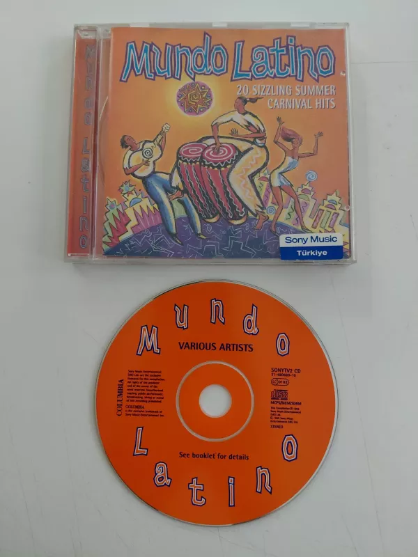 Mundo Latino –   İngiltere  Basım - CD Albüm/Sarı Bandrol-2.el
