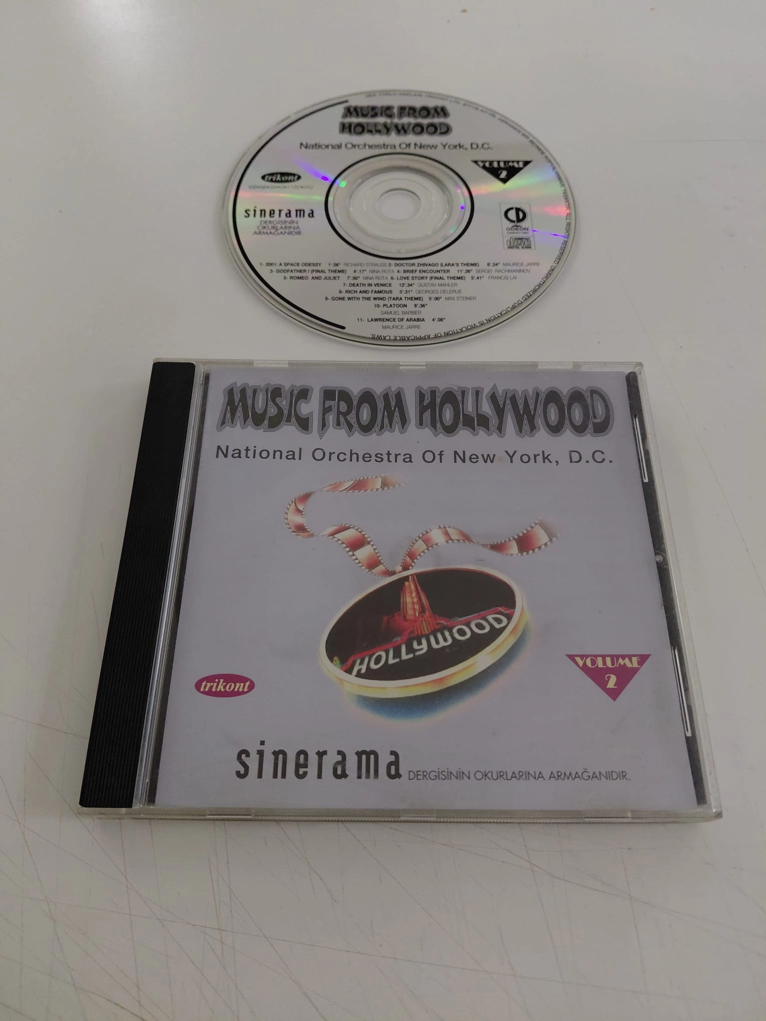 Music From Hollywood Volume 2  – National Orchestra of New York D.C.  - CD Albüm-2.el
