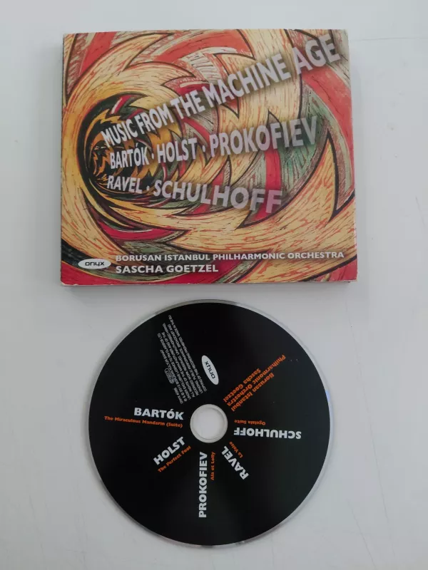Sascha Goetzel – Music From The Machine Age – 2012 Avrupa  Basım - CD Albüm-2.el