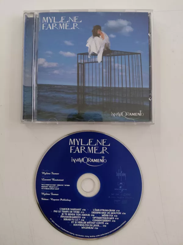 Mylene Farmer  – Innamoramento  – 1999 Avrupa  Basım - CD Albüm-2.el