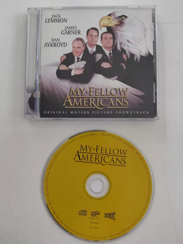 My Fellow Americans (Soundtrack) – 1996 İngiltere  Basım - CD Albüm-2.el